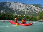 Rafting na řekách TirolerAche a Imsterschlucht